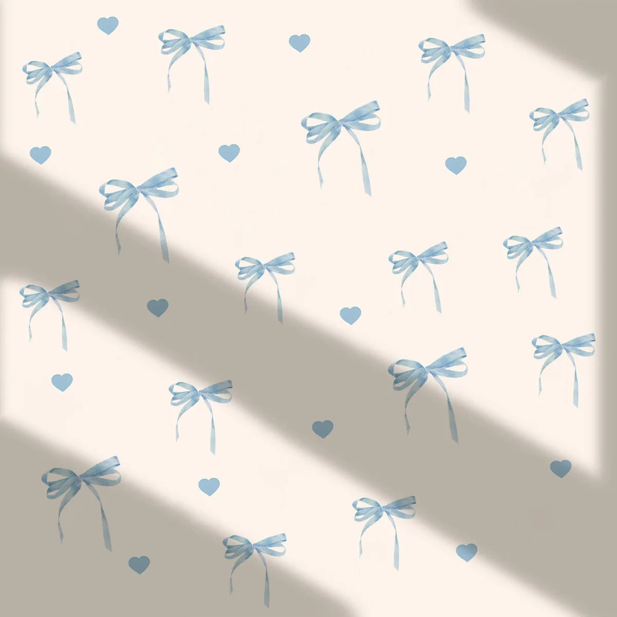 Cute Pink Bow Wall Stickers