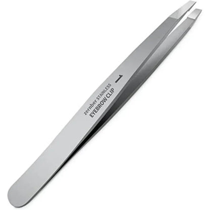 Stainless Oblique Eyebrow Tweezers