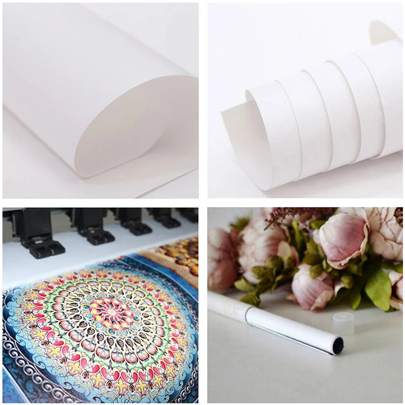 Gold Palm Abstract Wall Art Canvas